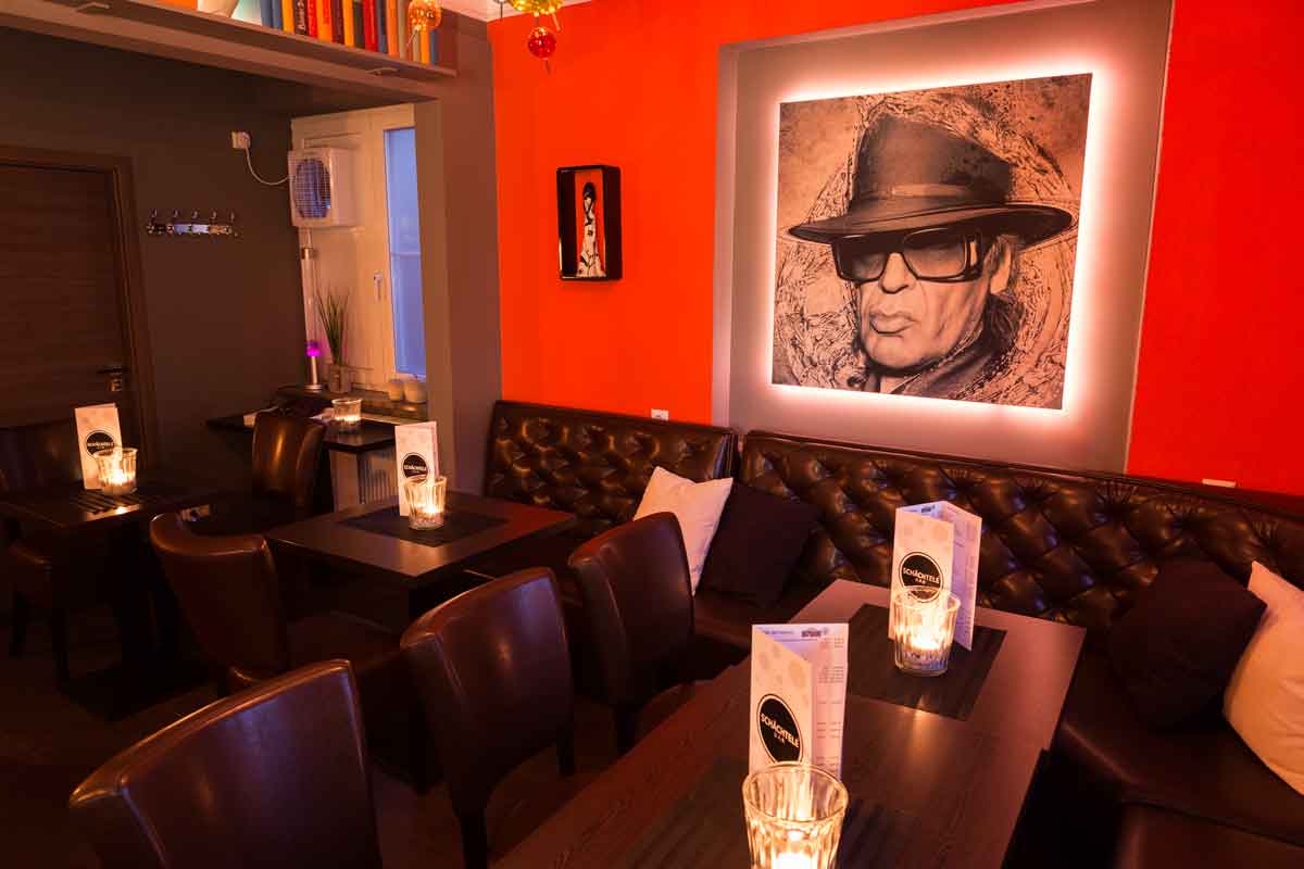 Sitzbereich der Bar